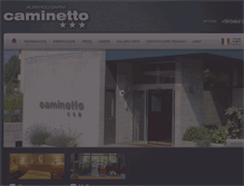 Tablet Screenshot of hotel-caminetto.it
